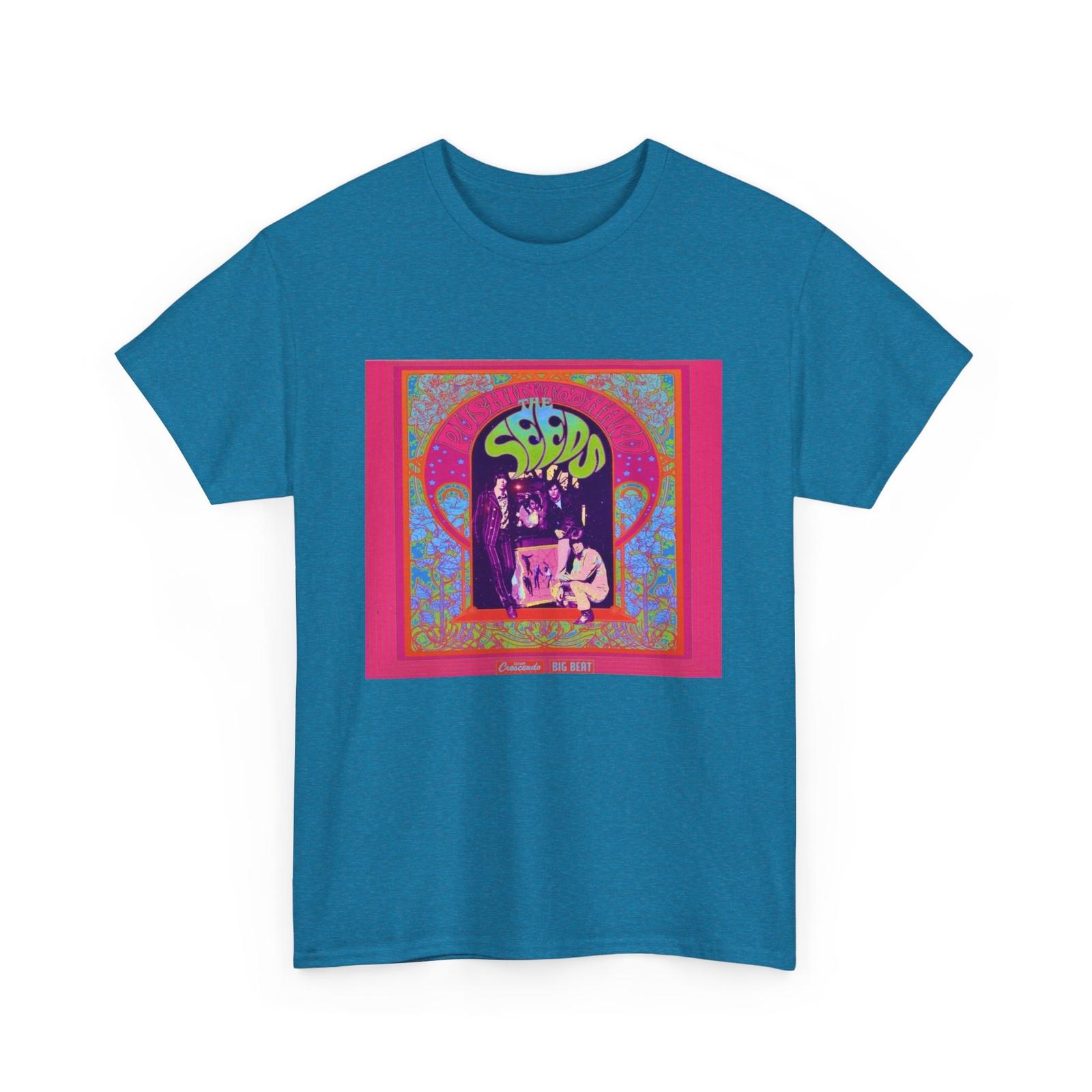The Seeds Sky Saxon T-shirt Underground Garage Rock Shirt Vintage Music Tee S