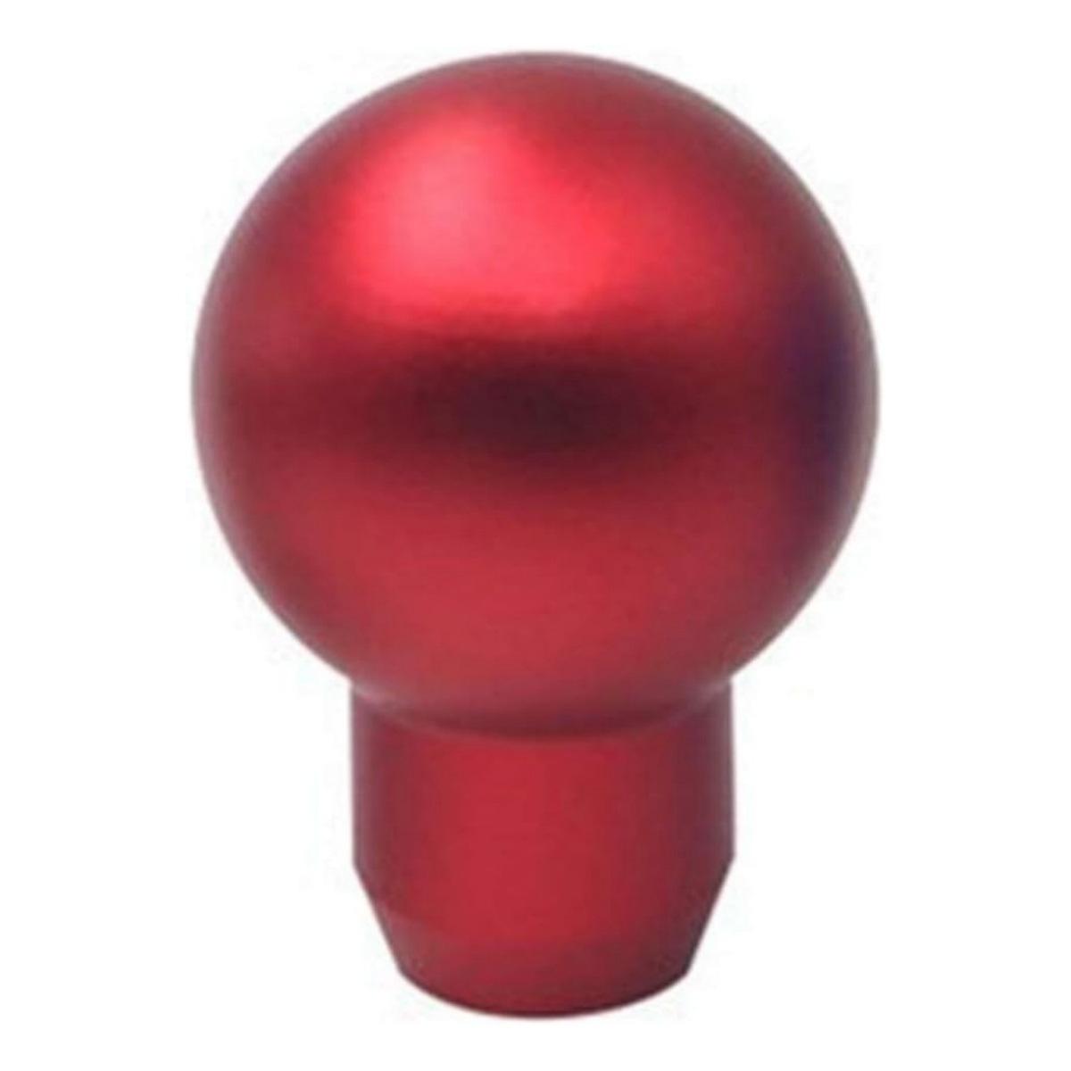Aluminum Alloy Shift Knob CNC Machined Knob Car Gear Shift Knob Standard Shift Mechanism Contoured Grip Design красный