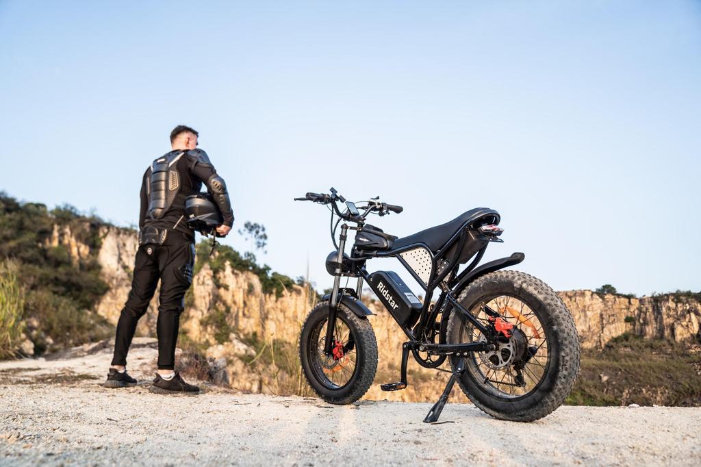 Adult Electric Bike Ridstar Q20 1000W Motor 48V20AH Battery Max Speed 40KM/H