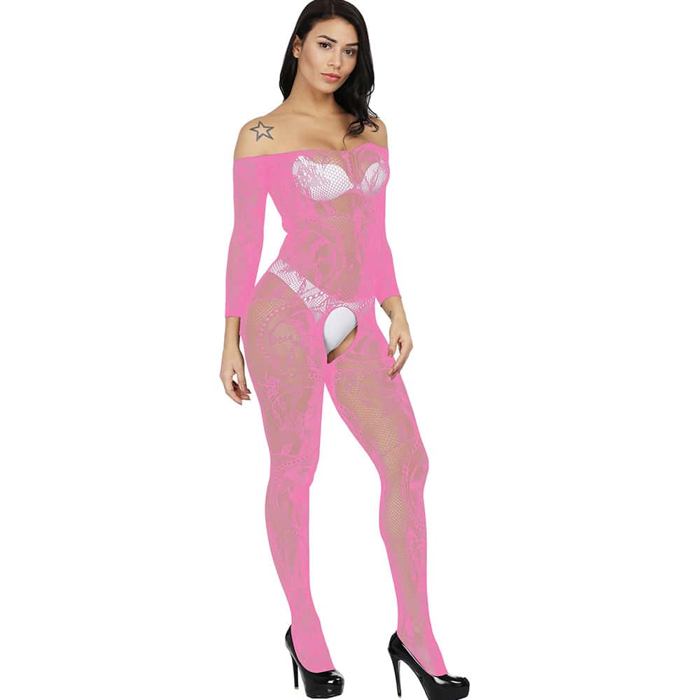 400 Styles Women Sexy Open Crotchless Fishnet Bodystockings Plus Size See Through One-pieces Body suits Erotic Adults couple Sex Toy Costumes Lingerie