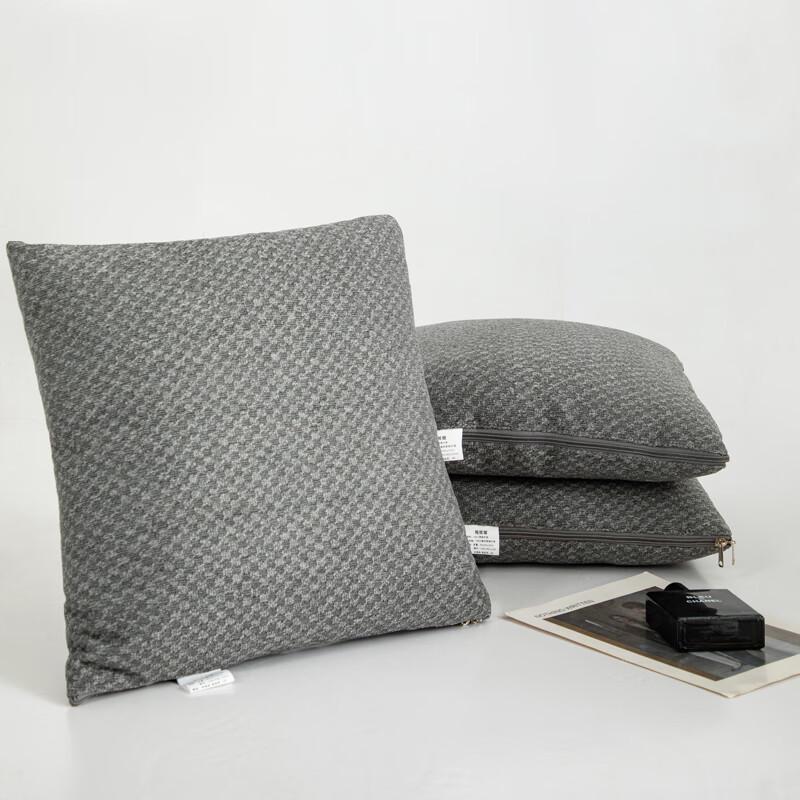 Muji Cotton Linen Jacquard Pillow Blanket