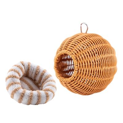 Ventilated Bird Hatching Nest With Secure Hook System Easy Installation for Backyard Bird Shelter