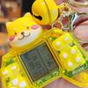 Retro Game Keychain Creative Cartoon Mini Game Machine Fun Handheld Entertainment for All Ages Pendant