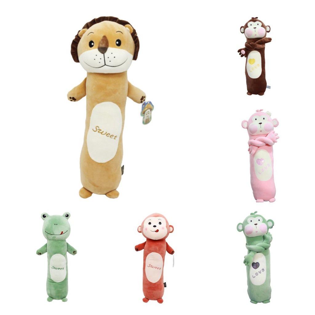 Soft Monkey Plush Pillow 55/70/90/110cm Cute Room Decor Kids Boys Girls Gifts