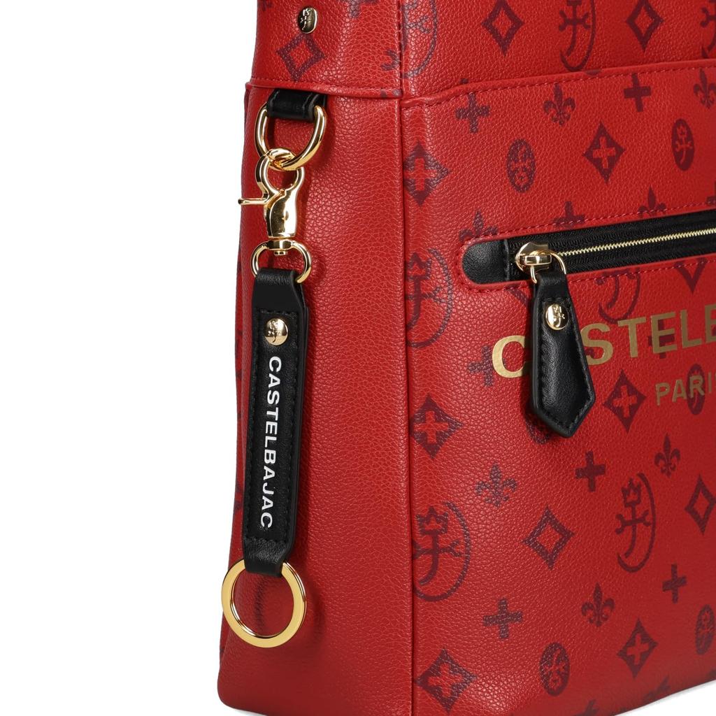 CASTELBAJAC Sasha Shoulder Bag, Men's, 48182, Red