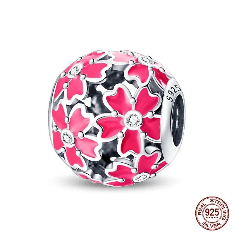 Fashion 925 Silver Colorful Butterfly Dragonfly Hummingbird Spring Series Charms Beads Fit 925 diy Bracelet Jewelry