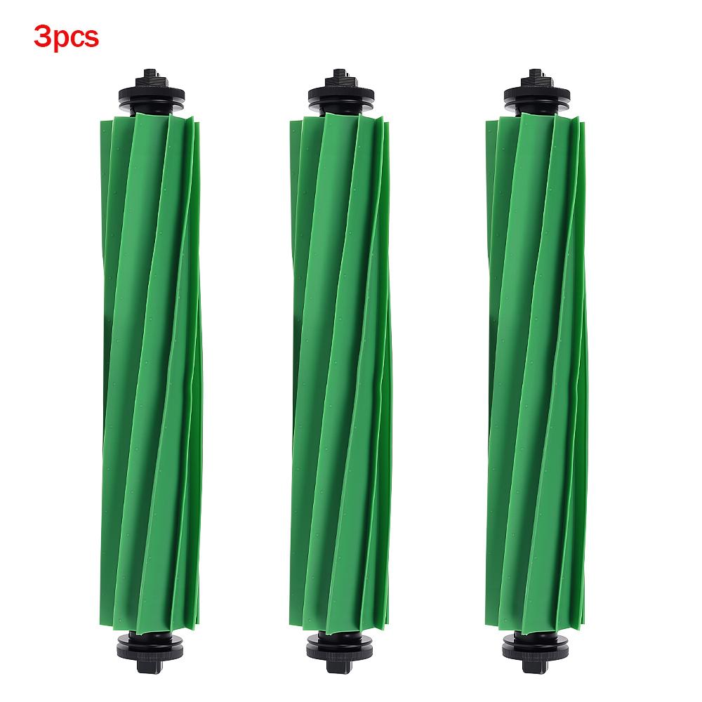 Main Brush Replacement For iRobot Roomba Plus 405 Combo/Plus 505 Combo/Roomba 205 Robot Vacuum Cleaner Rubber Rolling Brush Part