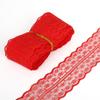 4,5 CM Nastro di Pizzo Bordino di Pizzo Tessuto Fai da Te Pizzo Ricamato Accessori da Cucito Decorazione