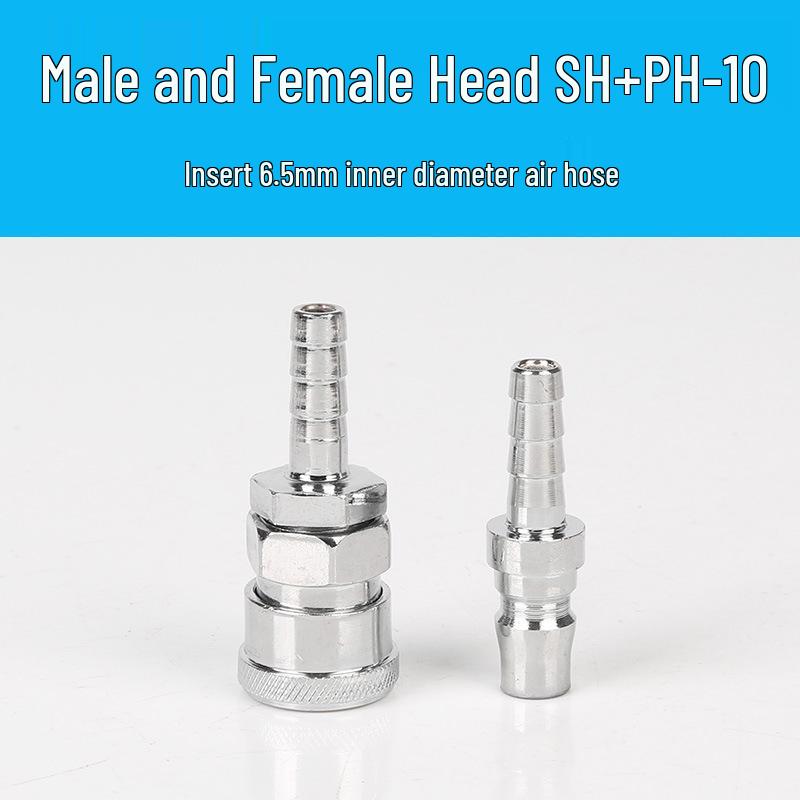 Pneumatic C-Type Quick Connector for Air Hose and Compressor Accessories