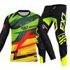 Motokroso pavarų komplektas vaikams 4 5 6 7 8 9 10 11 12 13 metų Jaunimas vaikas Motociklas berniukas Mergaitė Jersey Pant Kits lenktyninis kostiumas Visureigis Enduro MX MTB