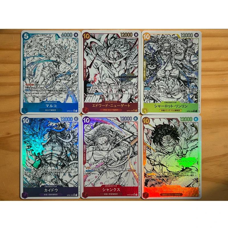 One Piece Diy Monkey Roronoa Zoro D Luffy Self Control Collect Signature Trading Flash Card Anime Cartoon Lovely Gift 63*88mm