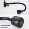 Flexible Hose Design for Kitchen Faucets Offering Dual Spray Options