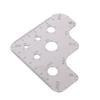 Stainless Steel Ruler Round Leather Cutting Tool Corner Cutter Corner Cutting Ruler for Accurate Drawing and Cutting