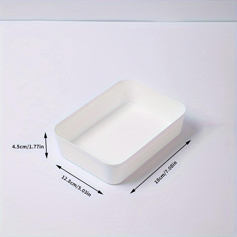 1pc Minimalist Drawer Storage Box Classification And Sorting Box, Desktop Stationery Storage Box, Office Supplies Storage Bins for Home Organization
