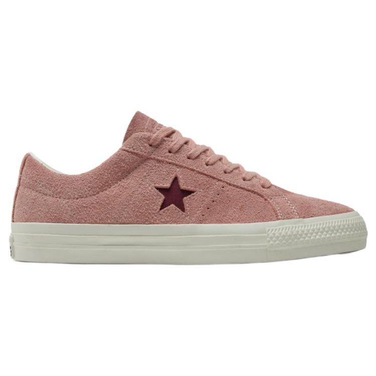 Converse One Star Pro Vintage Suede Low Canyon Dusk Unisex Sneakers Pink Cherry-Vision A04156C