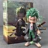 Laughing Luffy & Zoro Figurine – Straw Hat Crew Desktop & Car Ornament