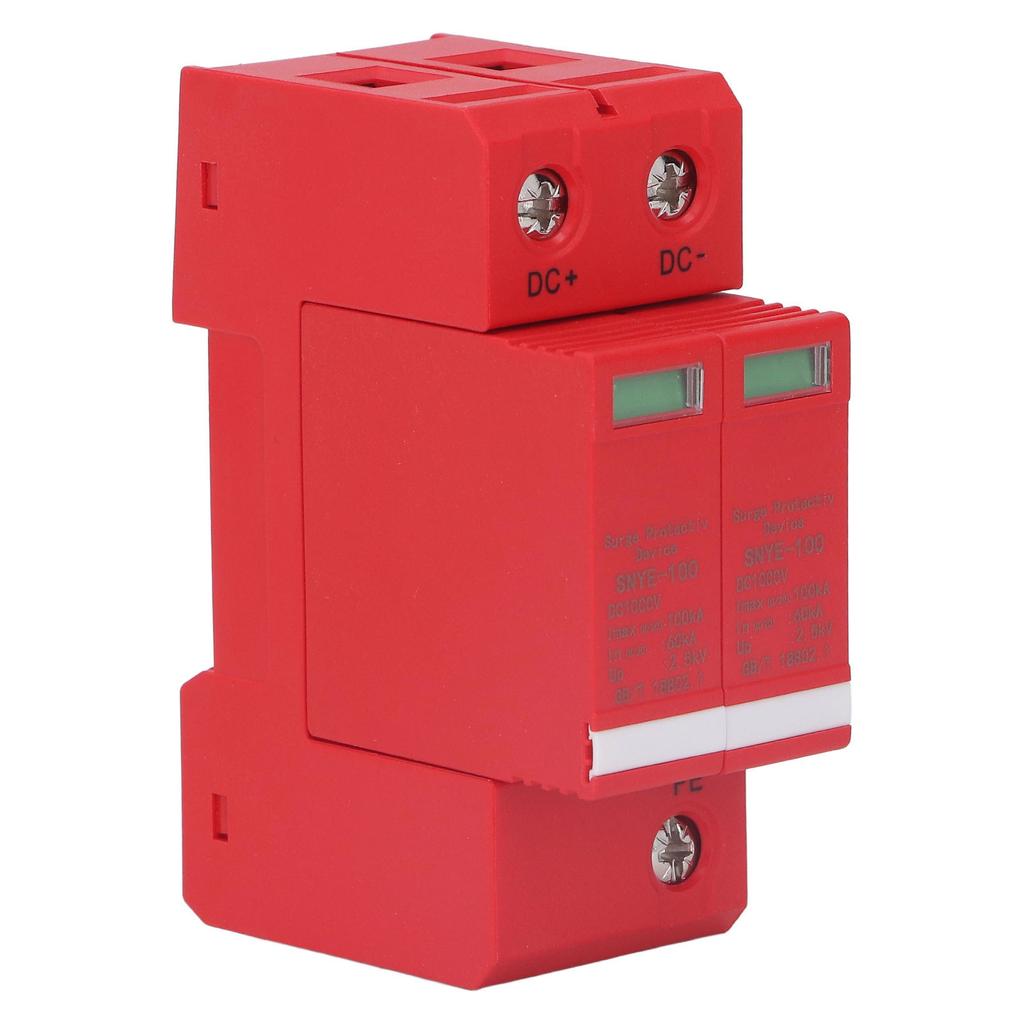 2P Überspannungsschutz Überspannungsableitergerät für Stromverteilerkasten 100KA DC1000V