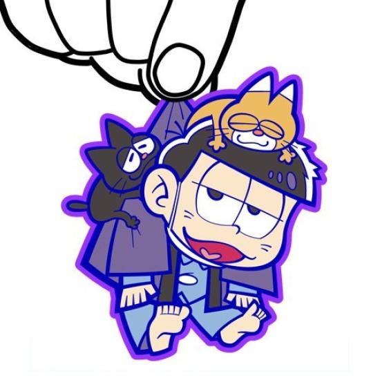 Ichimatsu Pinched Keychain Dotera Cat [COSPA] Osomatsu-san Ver.