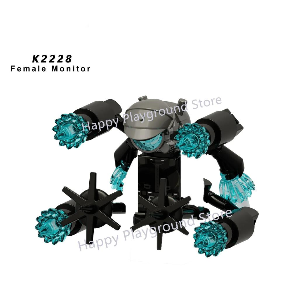 Skibidi Toilet Man Anime Cartoon Bricks Dolls Cameraman Speakerman TV Man Mini Action Bricks Toy Figures Building Blocks