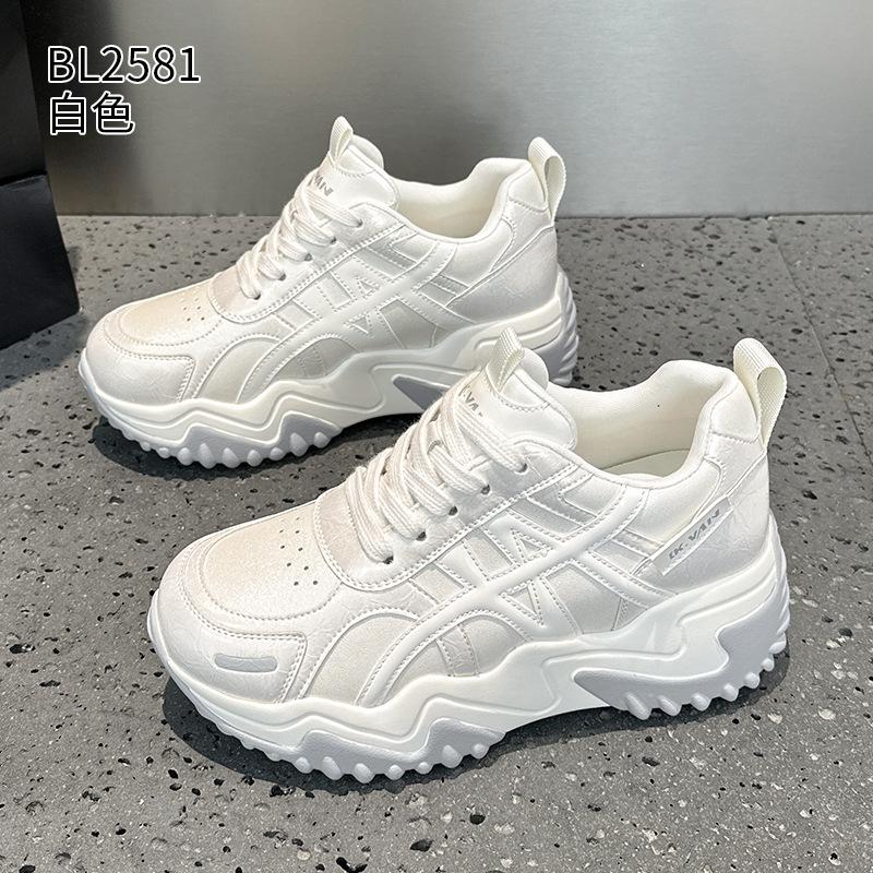 Sports dad shoes new autumn casual comfortable breathable lightweight casual shoes 34 белый