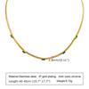 Cubic Zirconia Snake Chain Necklace Bracelet for Women, Stainless Steel Herringbone Chain Set Jewelry Fashion Charms Gift
