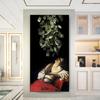 Ecstasy of the Madeleine Caravaggio Poster Prints Canvas Wall Art Funny Imagination of Money Picture for Living Room Home Decor
