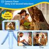 Kids Camera,2.4in IPS Screen Digital Camera,180°Flip Lens Camera,Children Selfie Camera with Playback Game,Christmas/Birthday Gift for 4 5 6 7 8 9