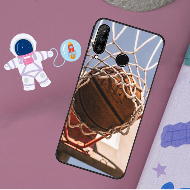 Basketball For Huawei Nova 11i 7i 8i 12i 12s Y73 Y70 Y90 Y60 Y72 Y61 Y91 9 10 SE P40 Lite P30 Pro Case