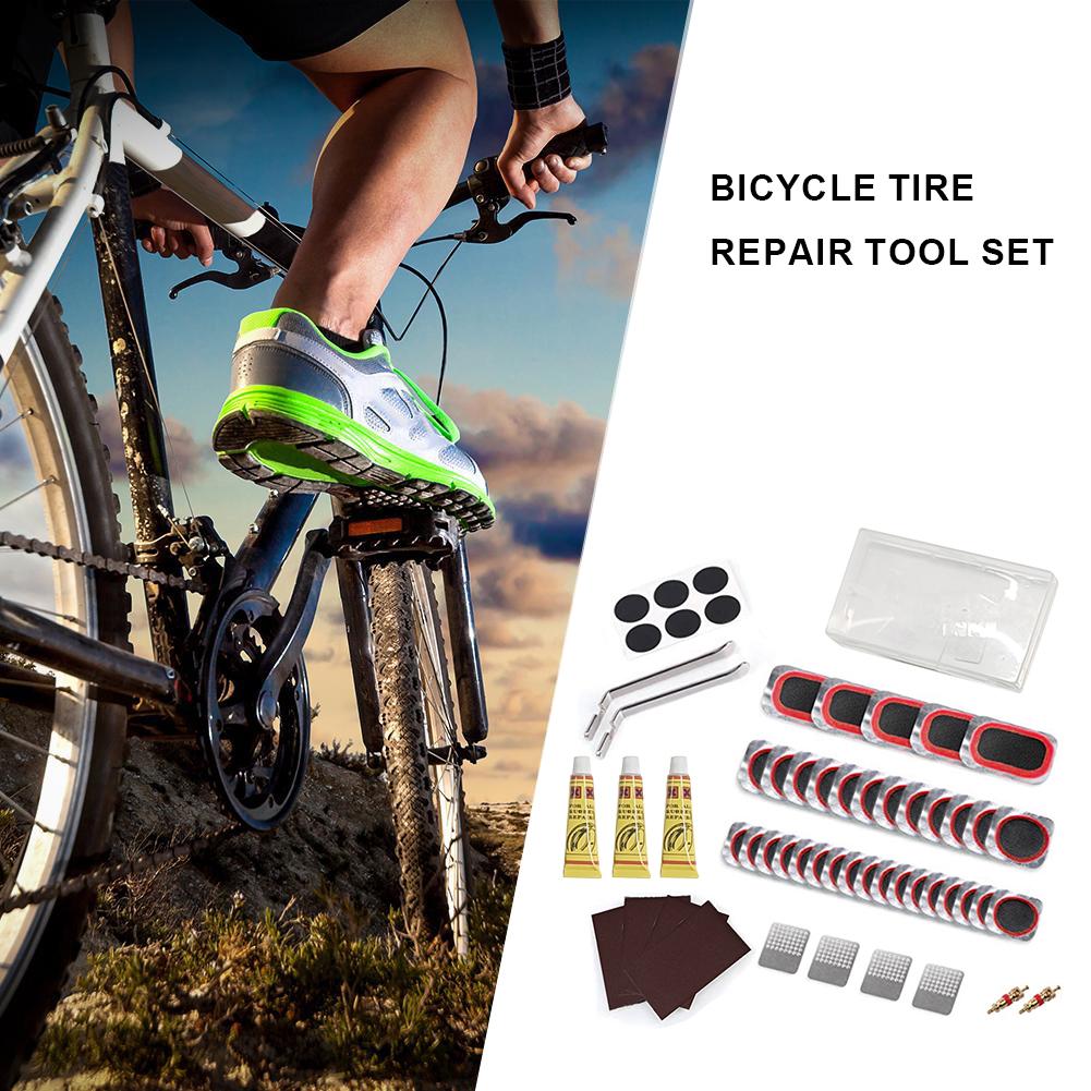 Bike Bicycle Tire Repair Kit Bike Bicycle Flat Tire Repair Kit Quick Dry Repair Tool Set Tool Set Kit Patch Fix Portable Tirefit China Mainland
