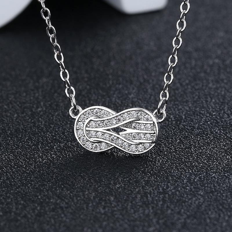 Korean version of fashion temperament rotating peanut bean necklace women's niche design chain versatile jewelry
