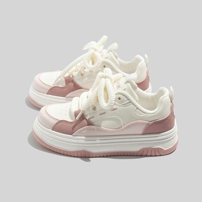 Thick-soled Silver Dad Shoes, New Spring and Summer Breathable Thin Heightening Casual Sneakers