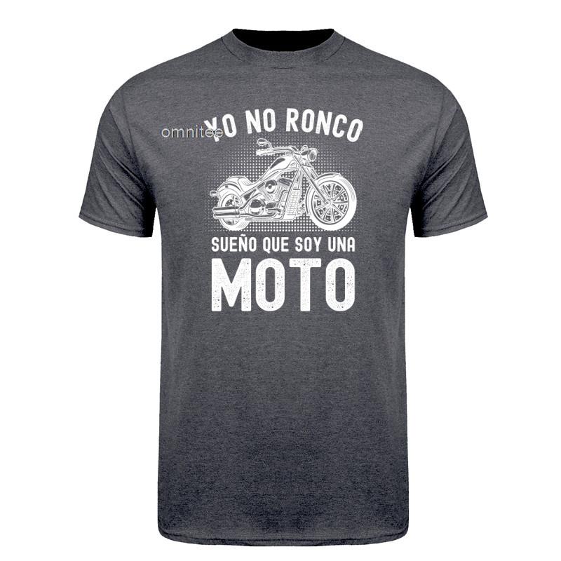 Motorcycle Biker TShirt Funny Spanish Sayings Cotton Unisex Unisex Cotton Streetwear Tee Shirt Short Sleeve Unisex Tops HJ002