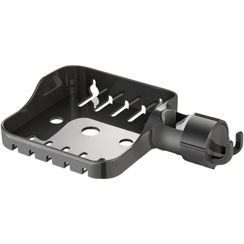 Quick Drain Soap Dish Holder Bathroom Soap Storage Solution Clip On Adjustment Bathroom Accessories Simple Installation