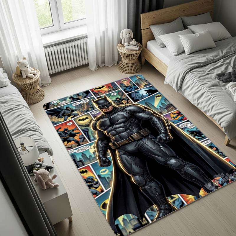 Batman: The Dark Knight Carpet,Bedroom Rug, Doormat,Living Room Rug, Bedside Carpet, Computer Chair Mat, Christmas Gift.