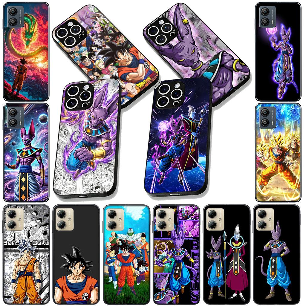 Cover for Samsung Galaxy S25 S24 S23 FE Plus Ultra S7 Edge A16 A15 5G S25+ Coque Phone Case Beerus Dragon Son Gokus Ball Whis