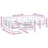 VidaXL Salon de jardin 10pcs avec coussins cire marron bois pin massif, ensemble de canapés d'extérieur, ensemble de canapés 3299600