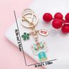 Auspicious Lantern Keychain: New Year Wealth & Peace Blessing, Chinese Style Spring Festival Gift