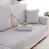 Manufacturer Nordic Pure Cotton Sofa Cushion, Four-Season Simple And Modern Universal Non-Slip Back Cotton Sofa Cover Towel Seat Cushion