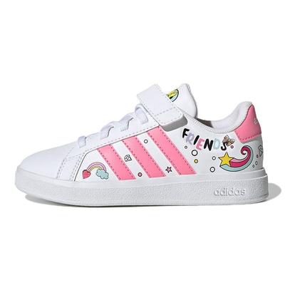 Disney x Grand Court J Minnie Mouse Detské tenisky Biela Cloud-White Bliss-Pink GY6629