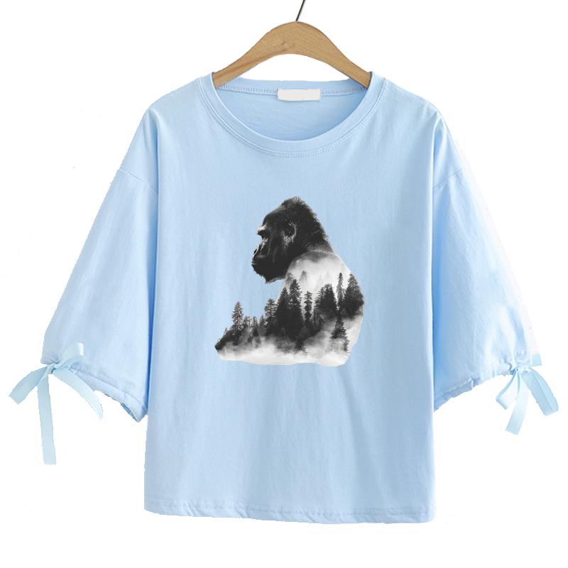 Schimpansen Aufnäher für Kleidung Kreative Kleideraufkleber Hoodies T-Shirt Parches Ropa DIY Wärmeübertragungsdruck