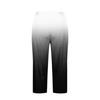 Women's High Waist Capri Pants with Pockets and Button Closure Casual Athletic Yoga Pants with Printed Design Comfortable Fit