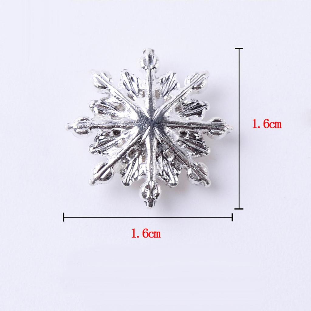 10x Shiny Crystal Flower Button Findings Supplies Crafts Rhinestone Flatback Embellishment Hair Bow Center Craft Invitations