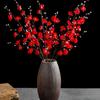 Artificial Flowers Plum Blossom Peaches Branch Silk Flowers Christmas Home Wedding Party New Year Decorative Distinctive Garland