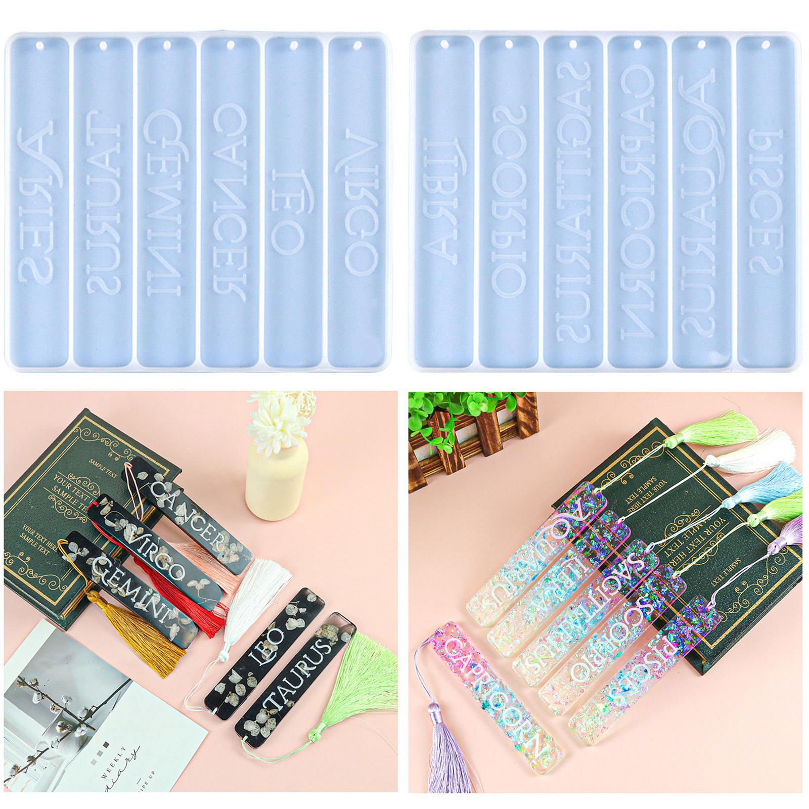 

Силіконова форма для закладок Закладка у формі знака зірки Силіконові форми Форми для виготовлення епоксидних смол, придатні для проектів DIY та подарунків B