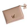 Wallet female short ins simple student multi-card position large-capacity card bag change bag