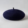 Women's Cross-Border Wool Beret: Autumn/Winter Korean-Style, British Retro Octagonal Painter Hat for Large Head Circumference