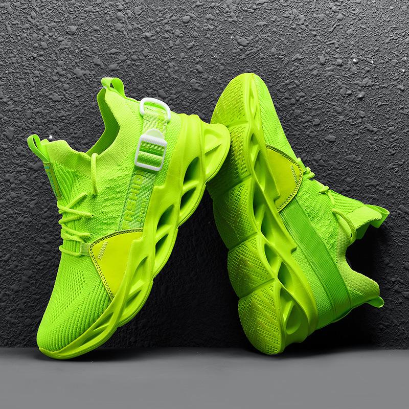

Men s shoes 2024 new breathable lightweight trend running shoes dad men s shoes cool Internet celebrity popular blade tide shoes 36