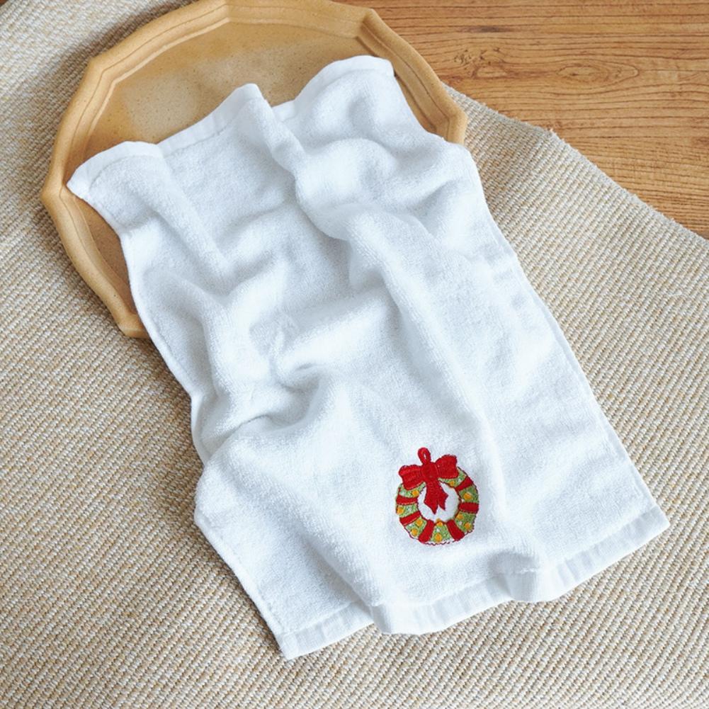 3pcs Christmas Kitchen Towels Cotton Merry Christmas Hand Towels