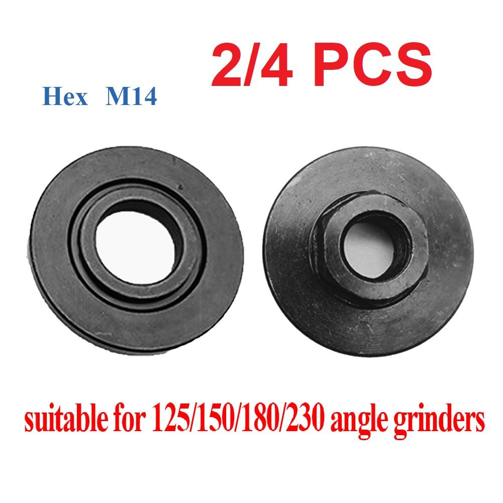 Buy M14 Set Thread Replacement Inner/Outer Flange Nut Tool Angle