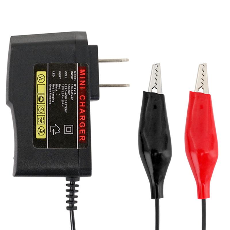 Car Motorcycle 12V Smart Fast Universal Portable Rechargeable Battery Charger